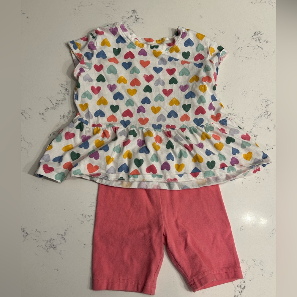 Toddler girl outfit set. Size 4T